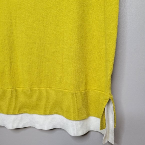 The Limited Lime Cold Shoulder Tunic Size XXL - Picture 3 of 5